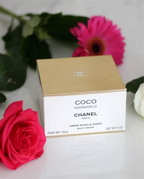 coco mademoiselle chanel creme pour le corps|chanel coco body cream 150g.